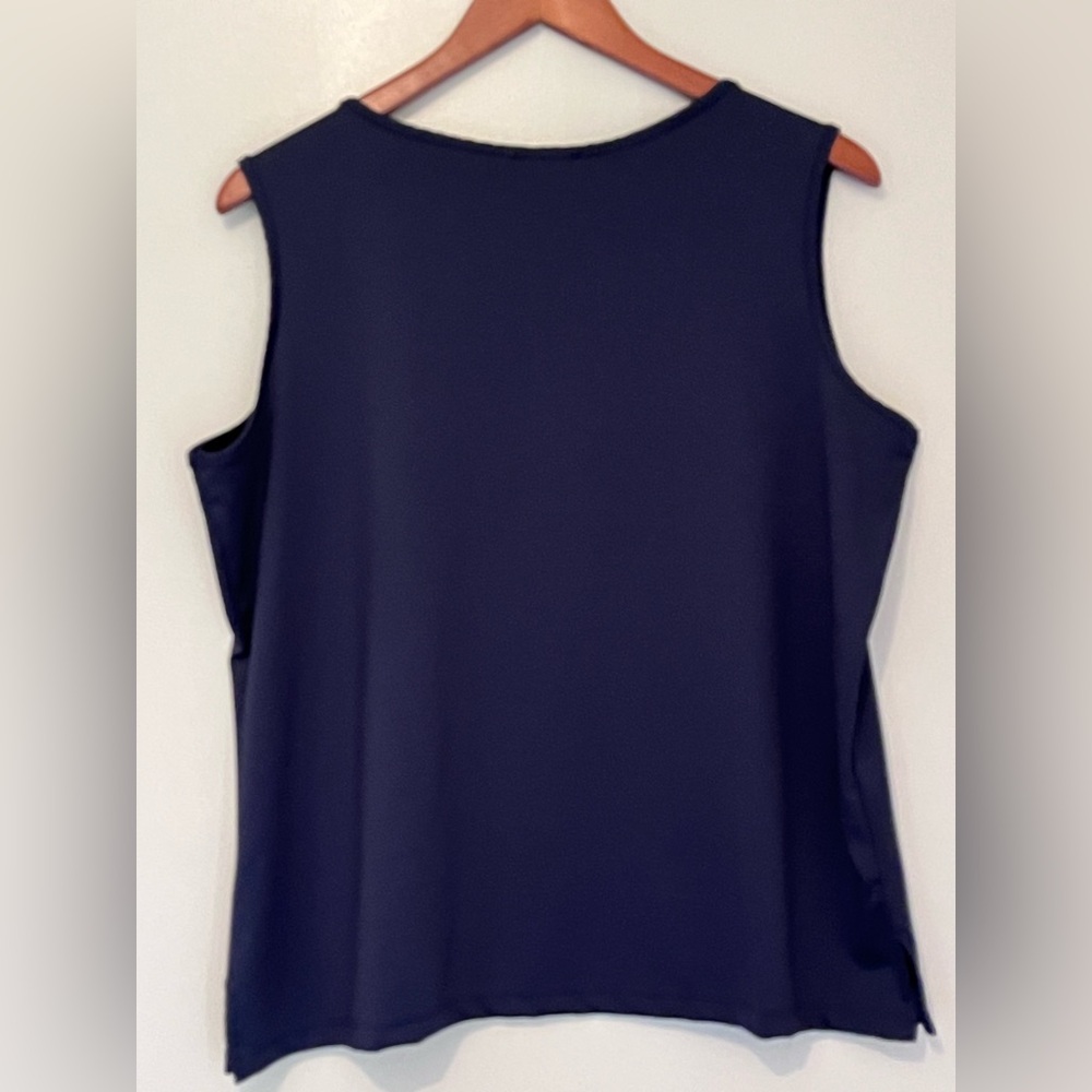 Anthony Richards Black Boxy Tank Top - Picture 5 of 5